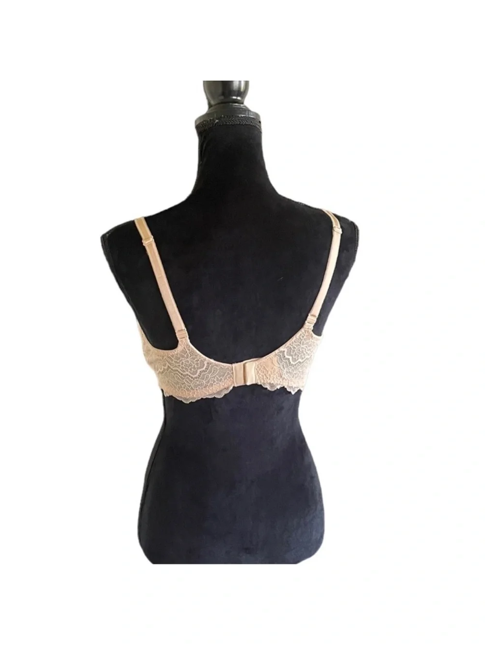 Victoria’s Secret Dream Angels push-up leopard pink & lace lingerie bra size 36D - Picture 6 of 14